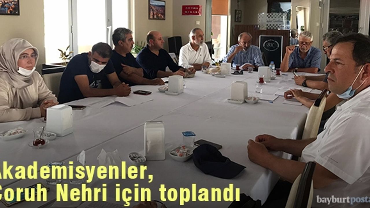 Çoruh Nehri Platformu Uzman Heyeti incelemelerde bulundu