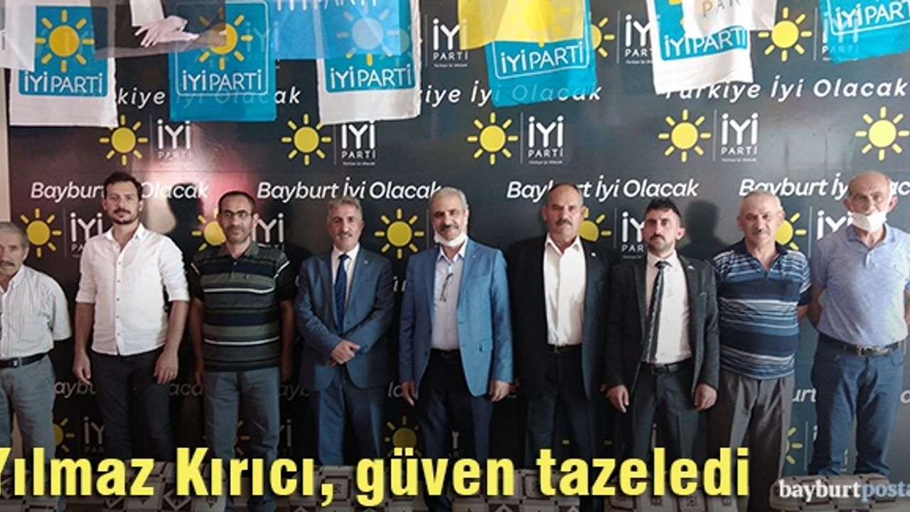 İyi Parti'de Yılmaz Kırıcı yeniden İl Başkanı