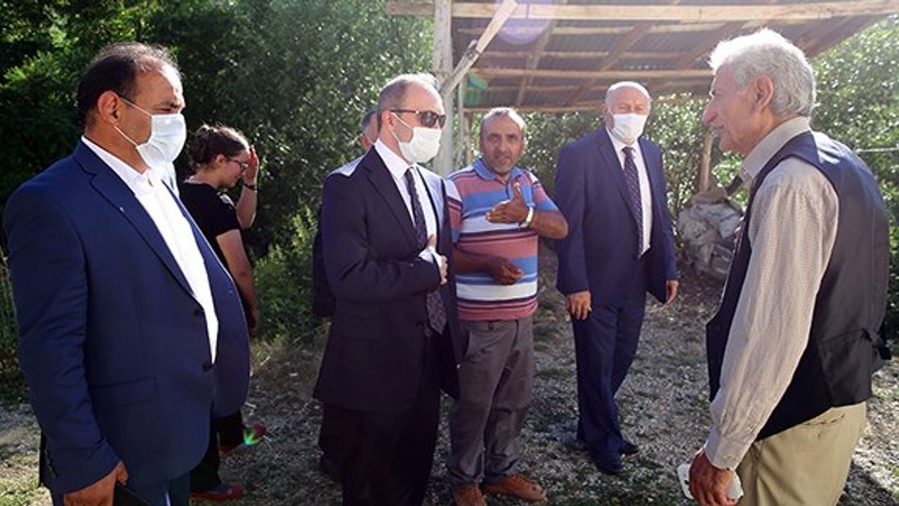 Vali Cüneyt Epcim, Şehit Aileleri ve 15 Temmuz Gazisini Ziyaret Etti