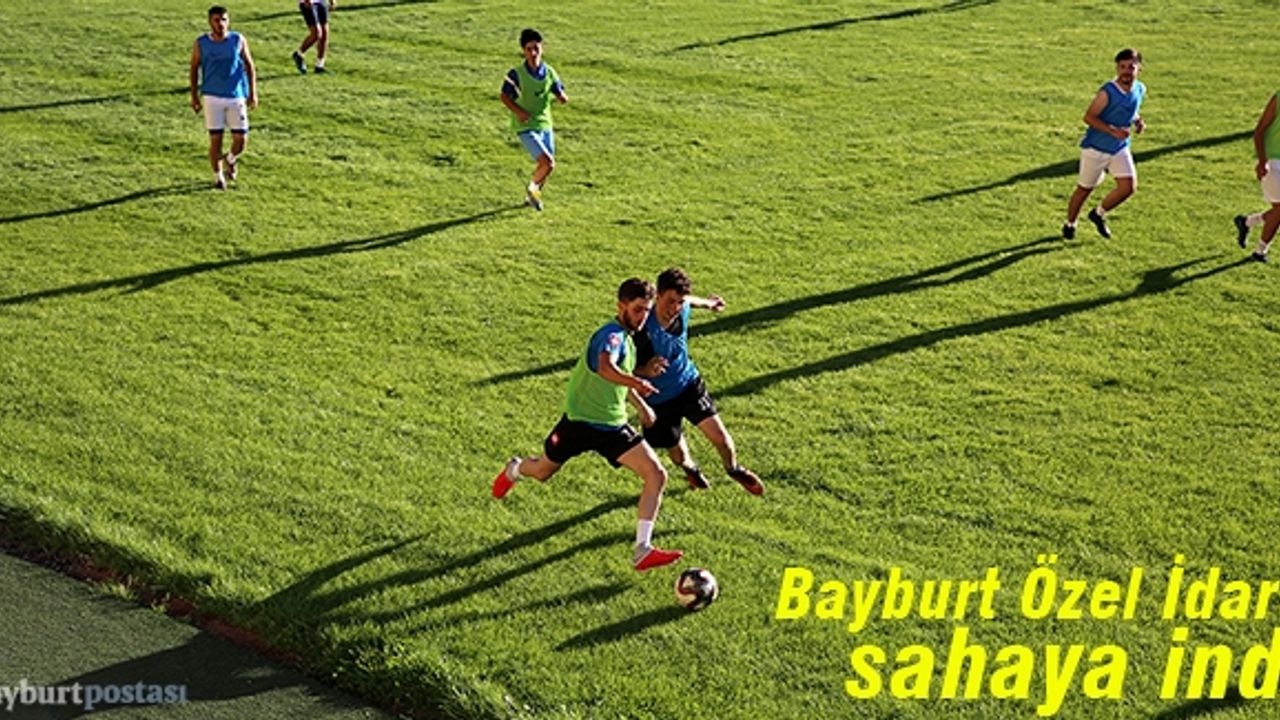 Bayburt İl Özel İdarespor sahaya indi