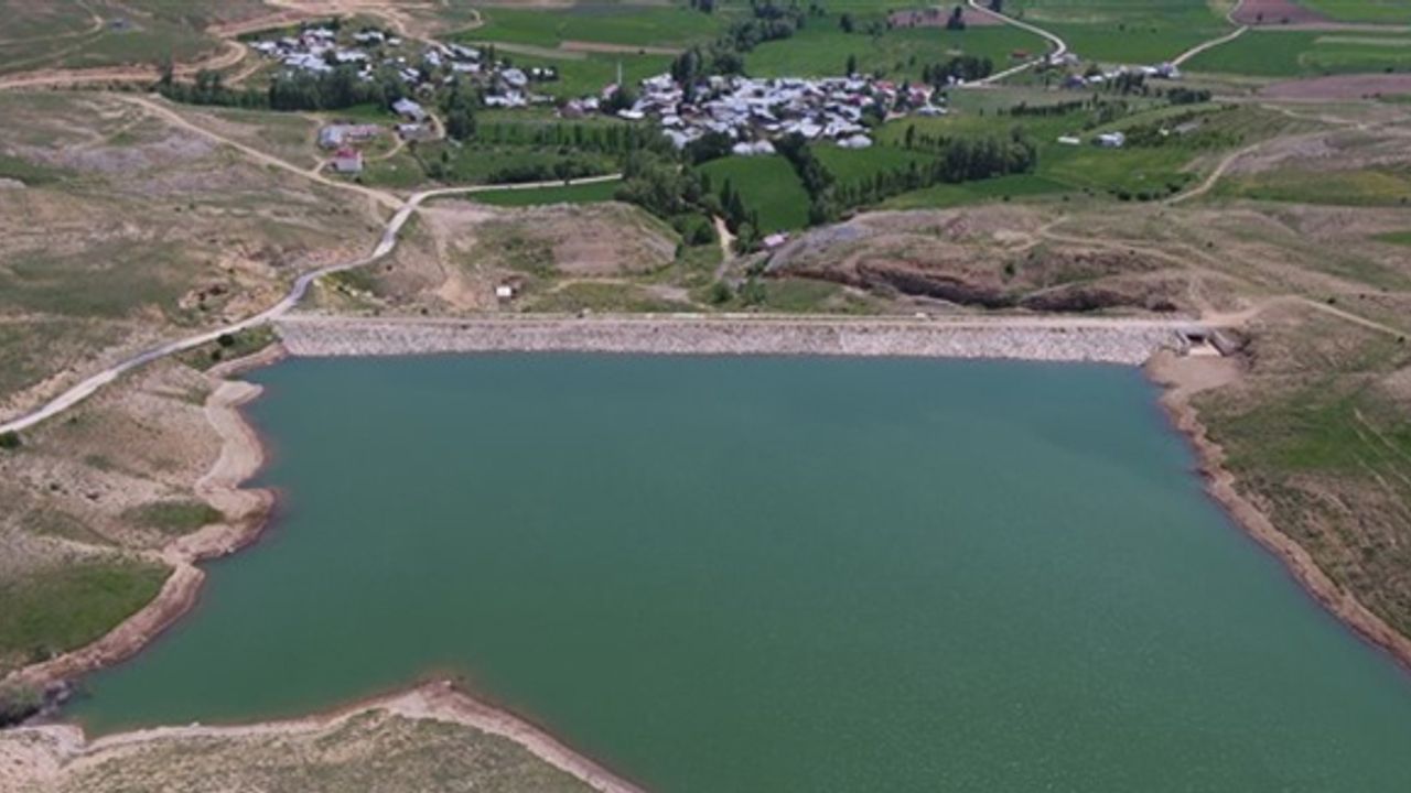 Kitre Göleti, 2 bin 270 dekar araziyi suyla buluşturdu