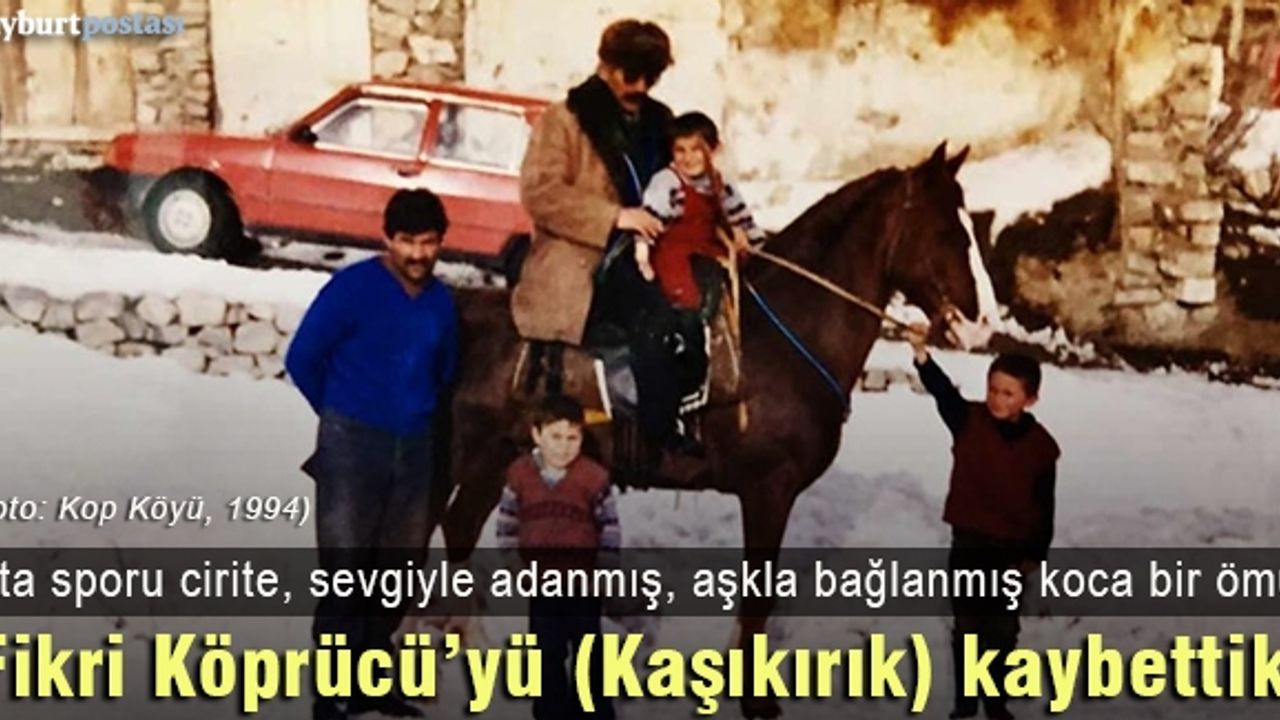 Bayburt, namlı ciritçilerinden Fikri Köprücü'yü kaybetti!