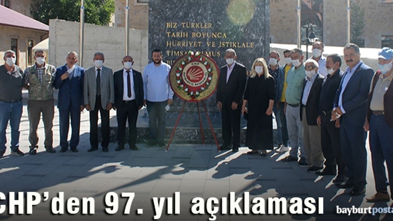 CHP'den 97. Kuruluş Yıldönümü açıklaması