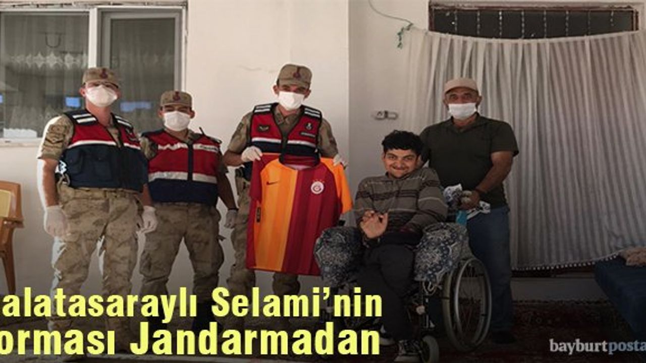 Galatasaraylı Selami'nin forması Jandarmadan