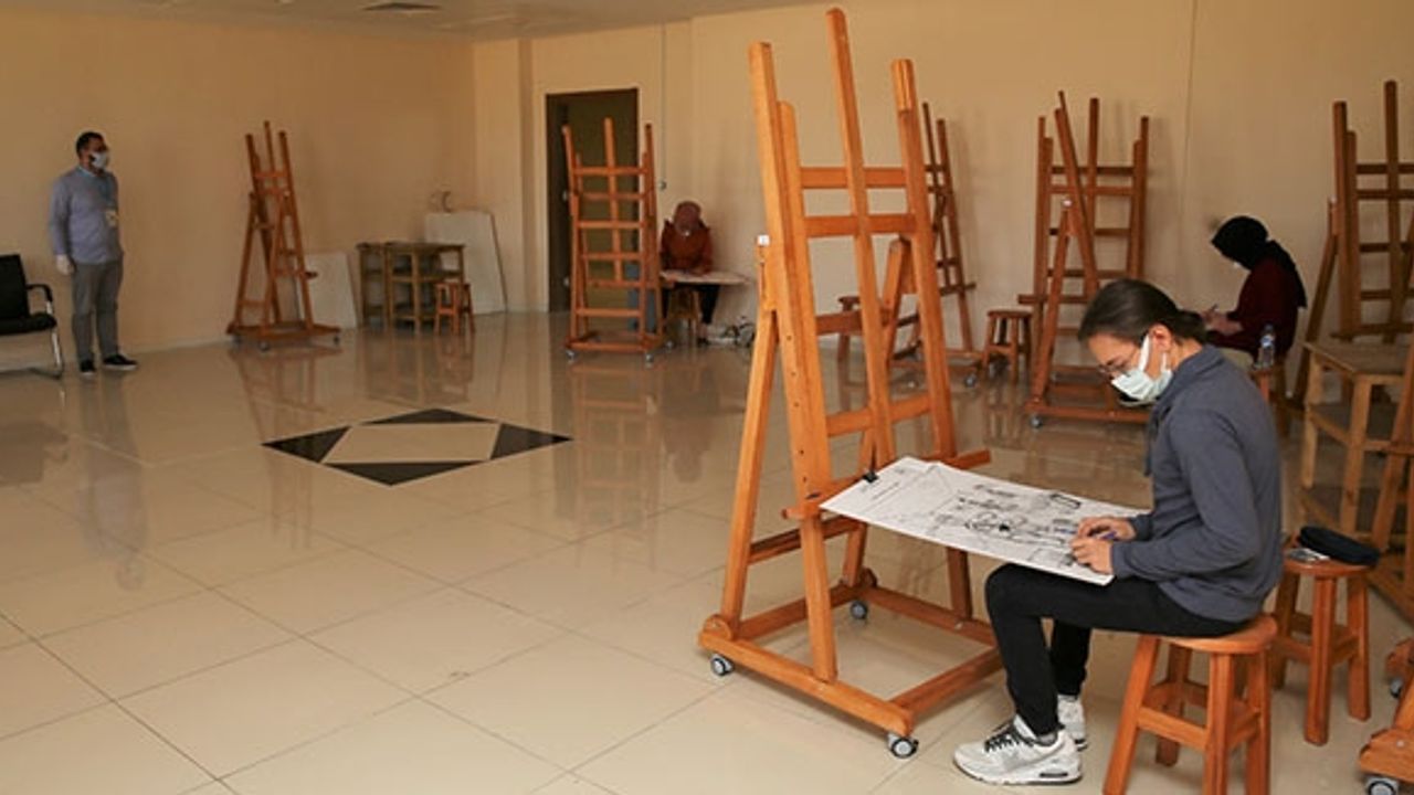 ‘Resim Bölümü Özel Yetenek Sınavı’ Tamamlandı