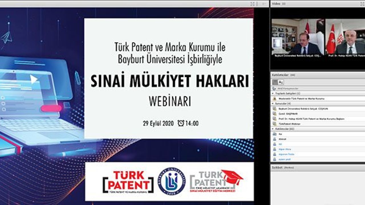 Türk Patent Birimi Bayburt Üniversitesi'nde