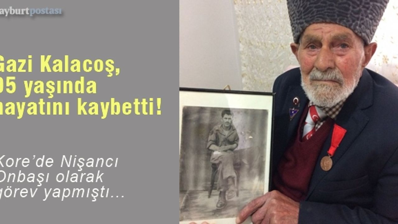 Kore Gazisi Kemal Kalacoş, hayatını kaybetti!