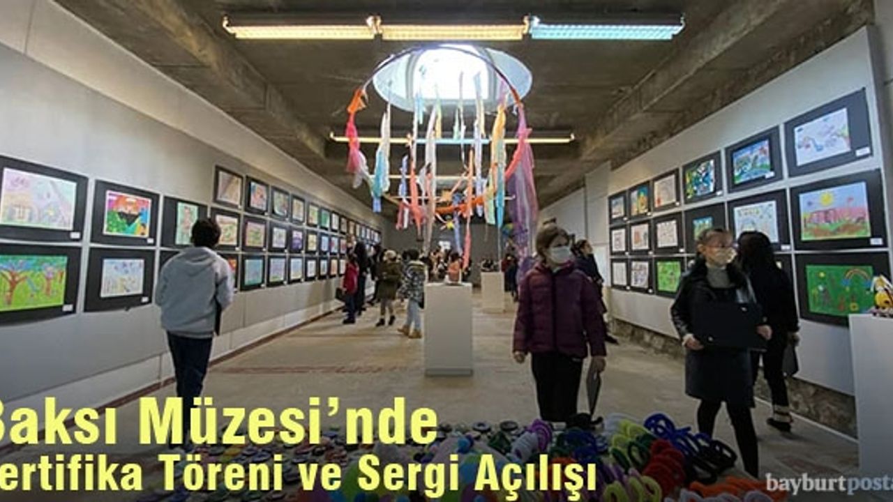 Baksı Müzesi 8. Öğrenci Sanat Şenliği'nde Sertifika Töreni ve Sergi