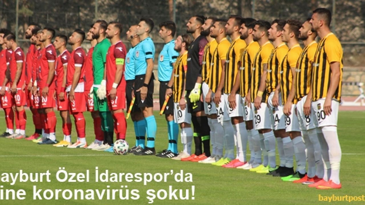Bayburt Özel İdarespor'da 25 pozitif vaka!