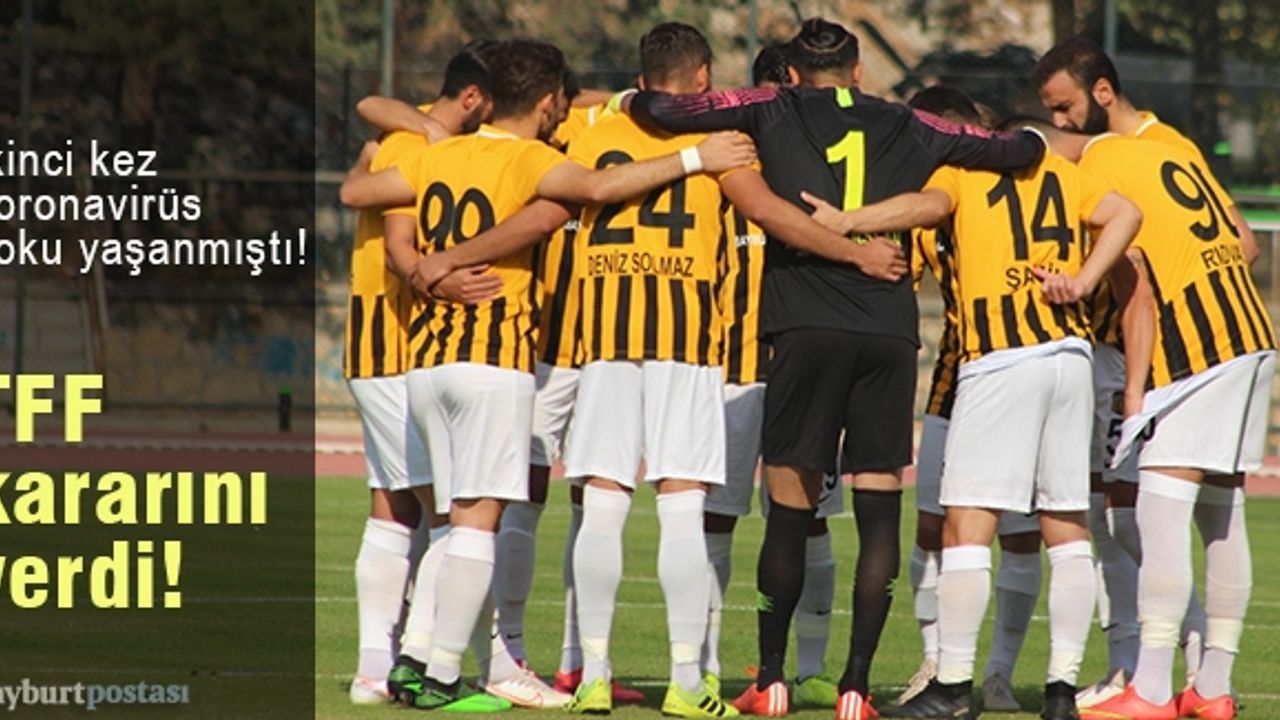 Bayburt Özel İdarespor'un iki maçı ertelendi!