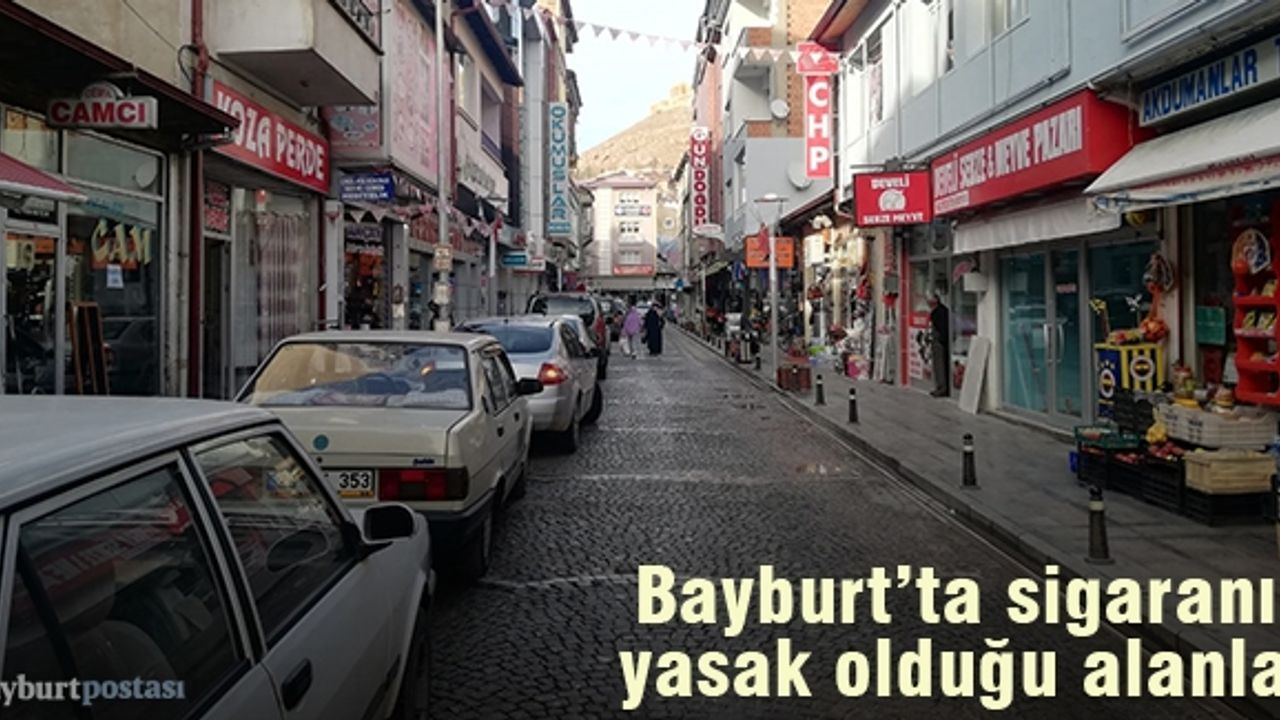 Bayburt’ta sigara içilmesi yasak olan yerler