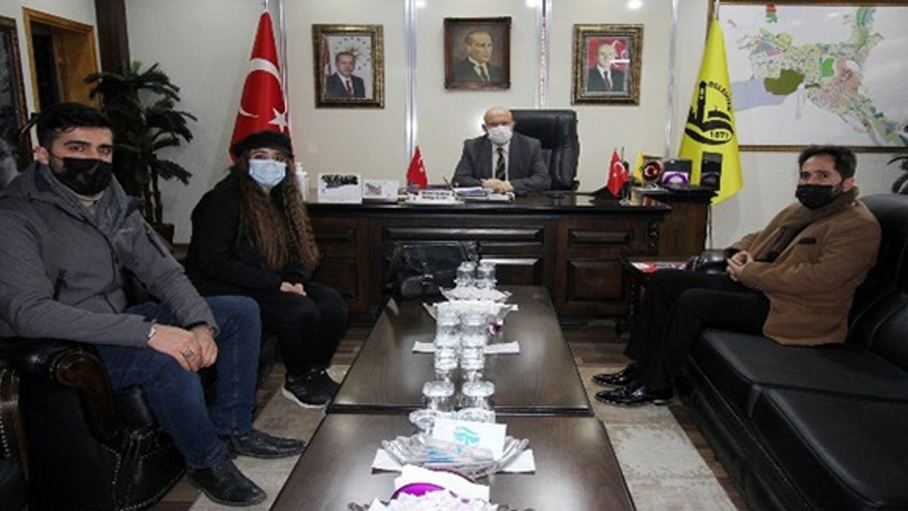 İHA Erzincan Bölge Müdürü Akbuğa'dan, Başkan Pekmezci'ye Ziyaret