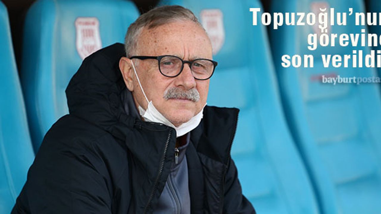 Bayburt Özel İdarespor, Bülent Topuzoğlu ile yollarını ayırdı!