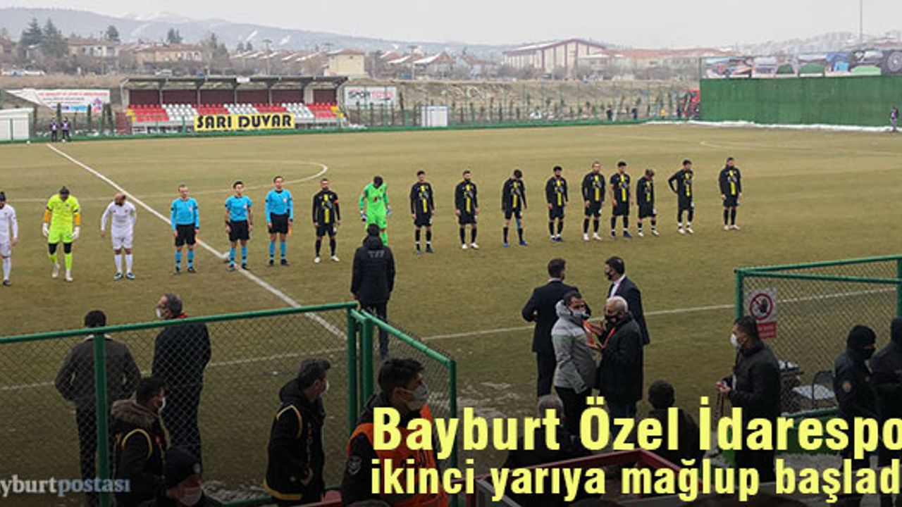 Bayburt Özel İdarespor, Elazığ'da mağlup!