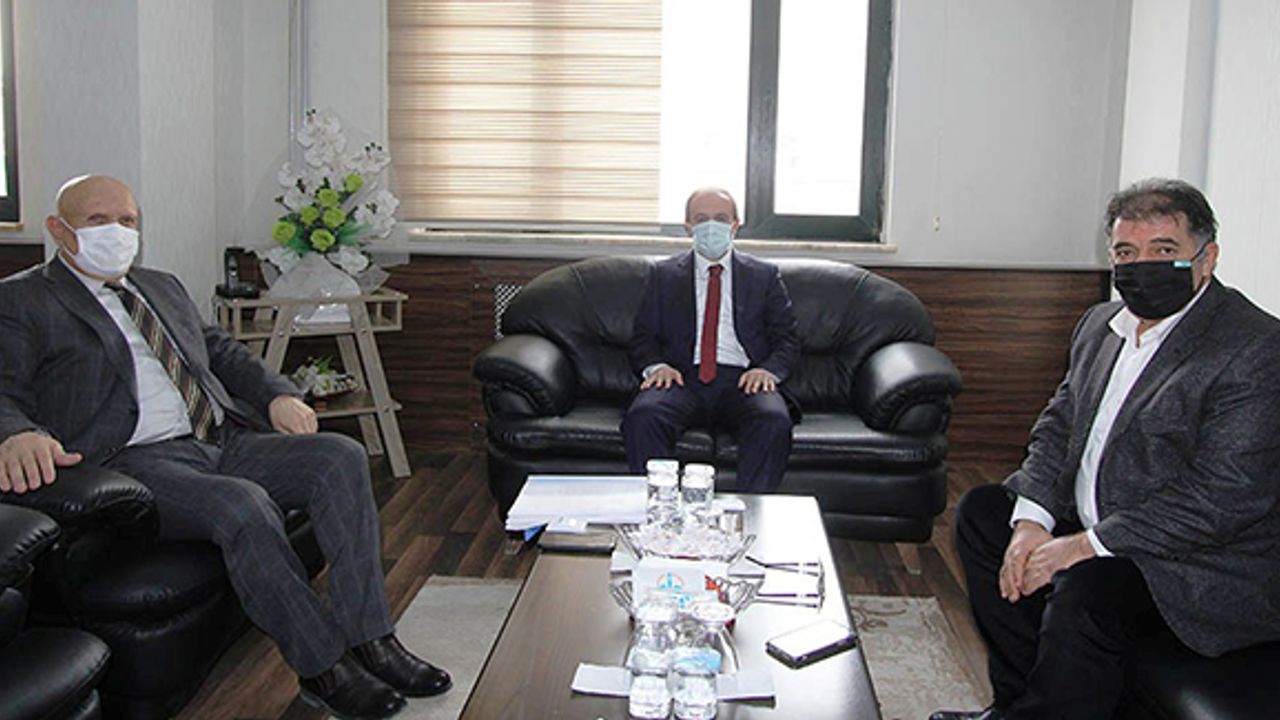 Vali Epcim ve Milletvekili Battal’dan Başkan Pekmezci’ye Ziyaret