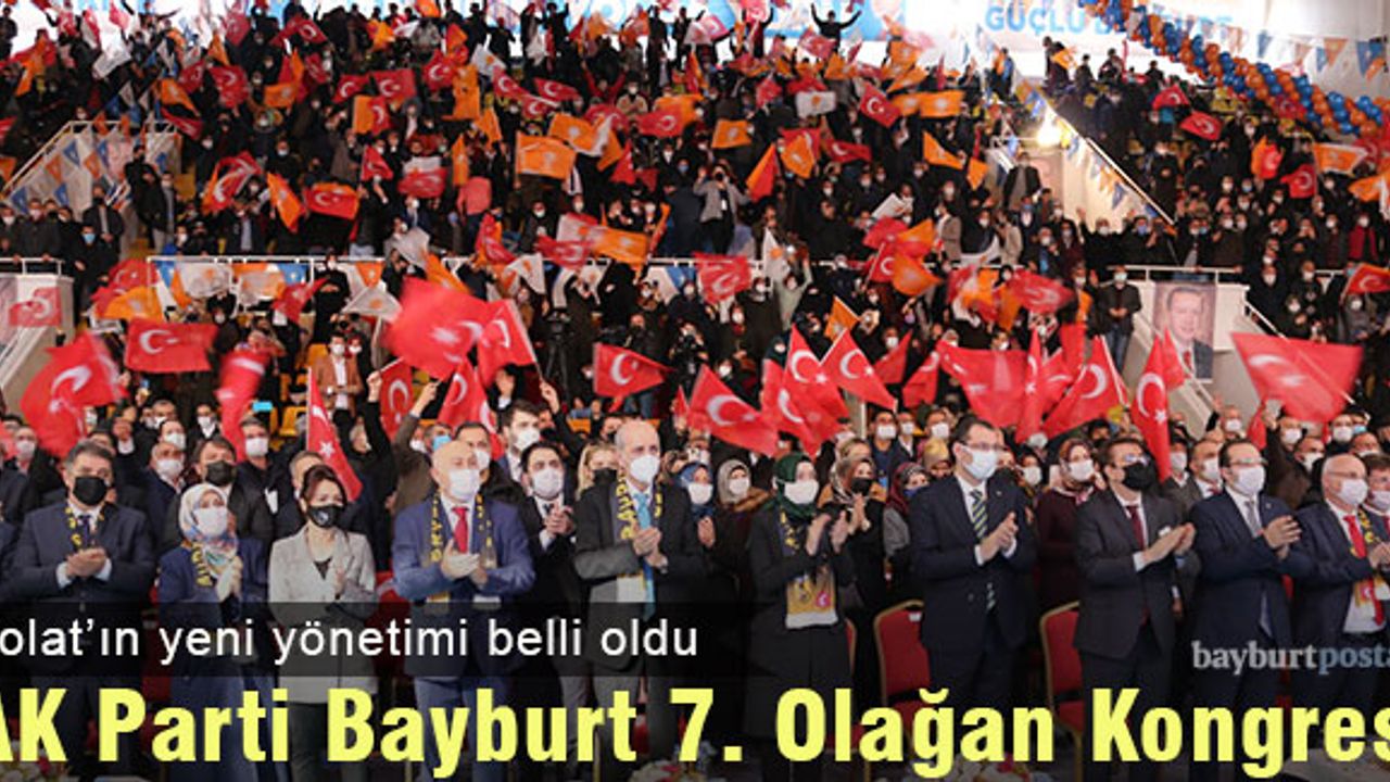 AK Parti Bayburt'ta 'Hacı Ali Polat'la devam kararı aldı