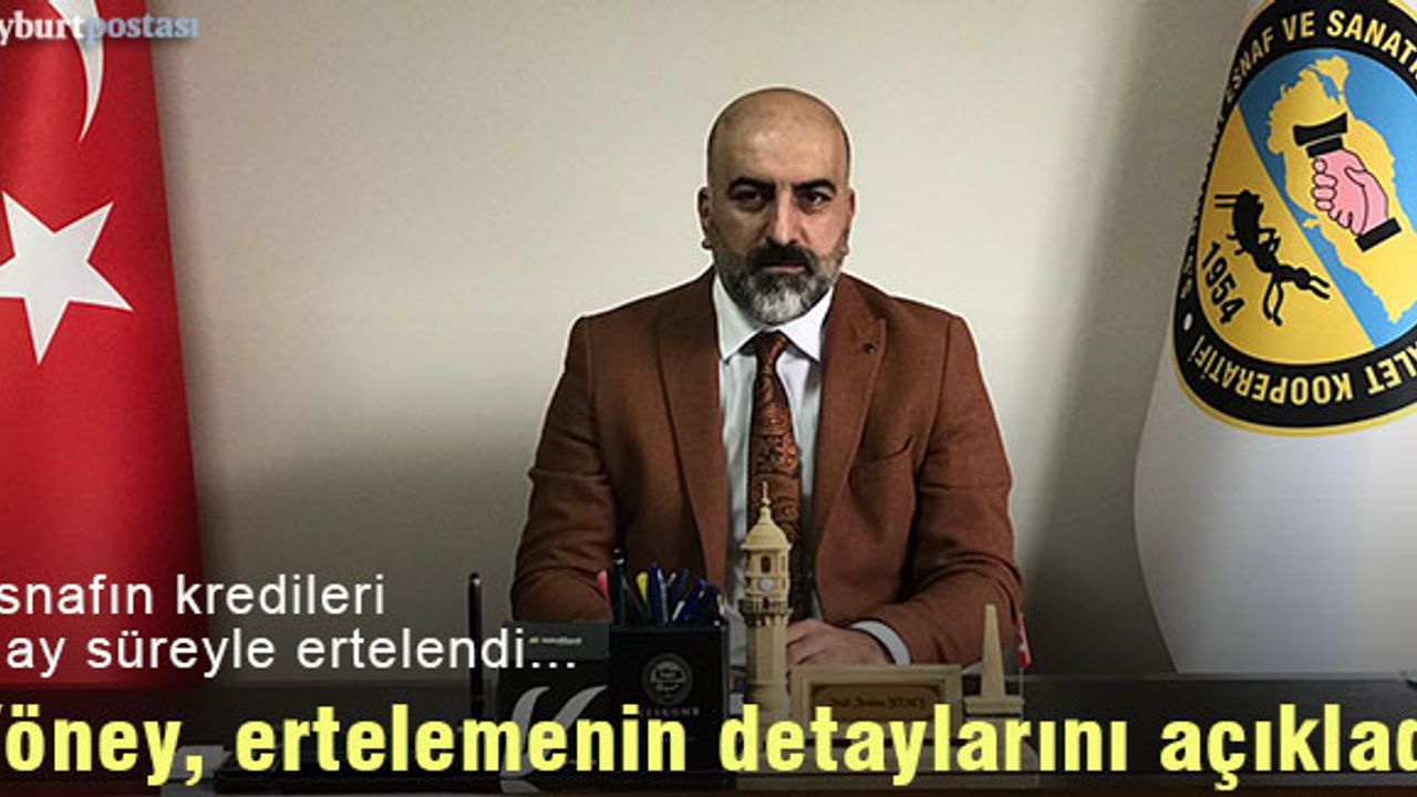 Yöney'den kredi ertelemesine yönelik açıklama