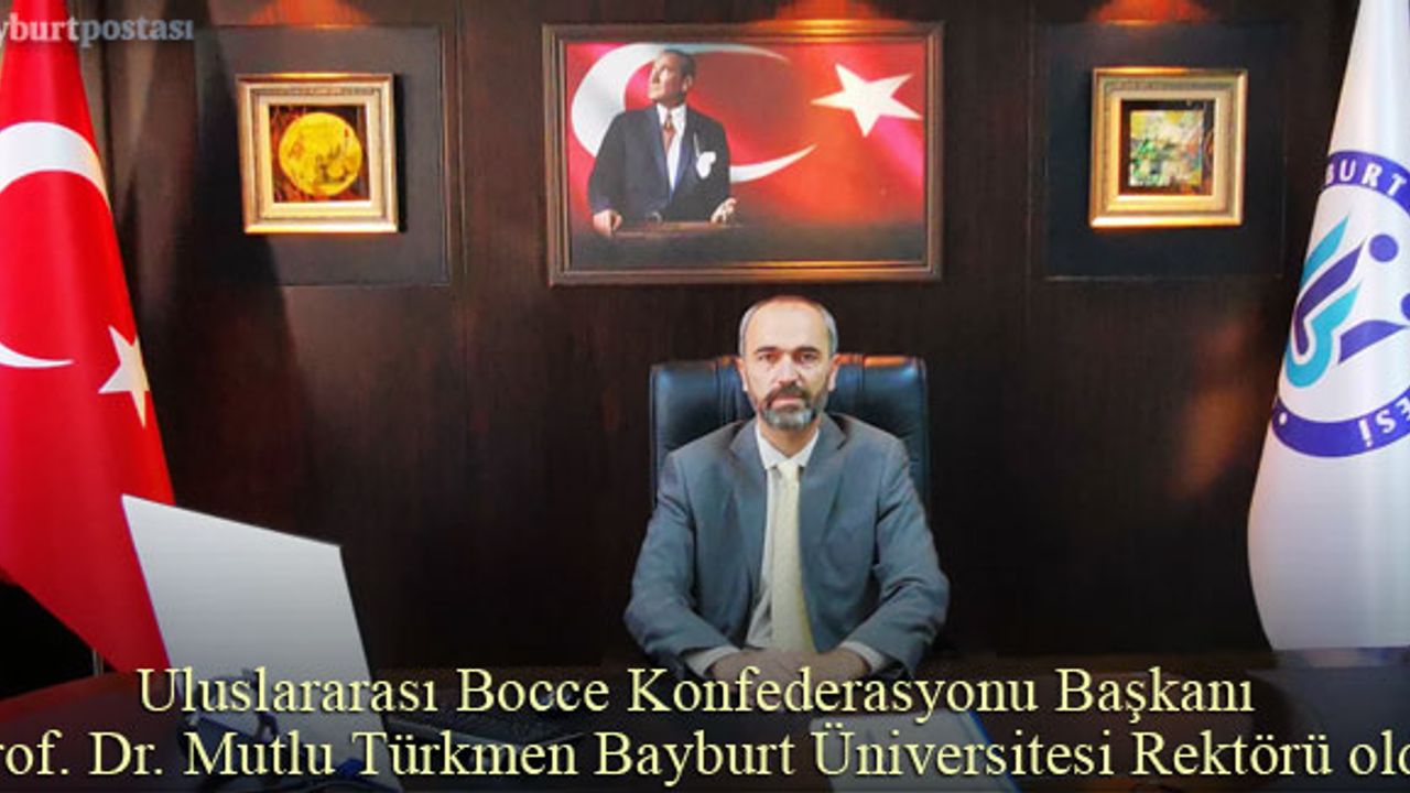 Bayburt Üniversitesi Rektörü Prof. Dr. Mutlu Türkmen