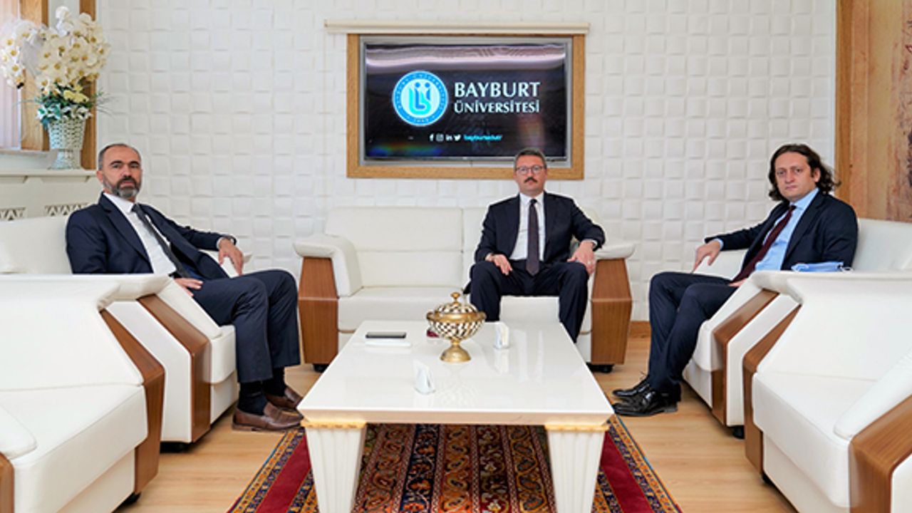 Bıçakçı ve Bilgin'den Rektör Türkmen'e ziyaret