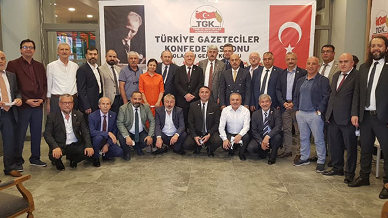 TGK’DA GENEL BAŞKAN KOLAYLI GÜVEN TAZELEDİ