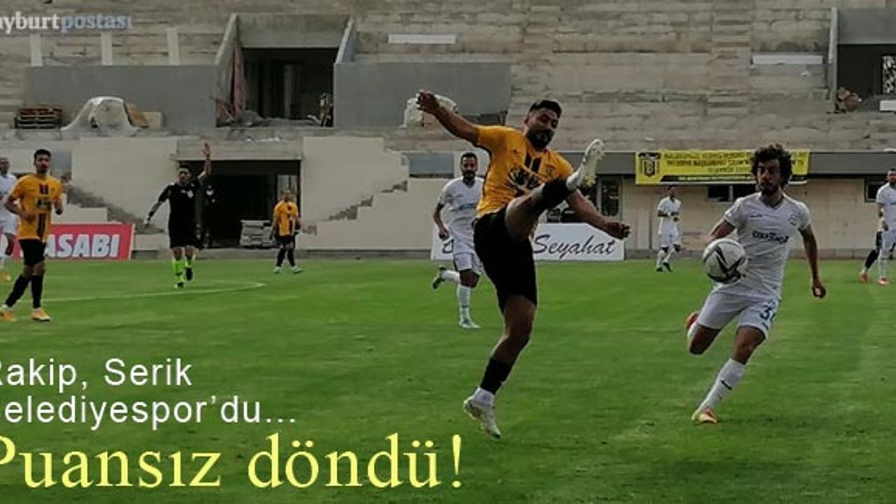 An Zentrum Bayburt Özel İdarespor, Serik'i iki golle geçti!