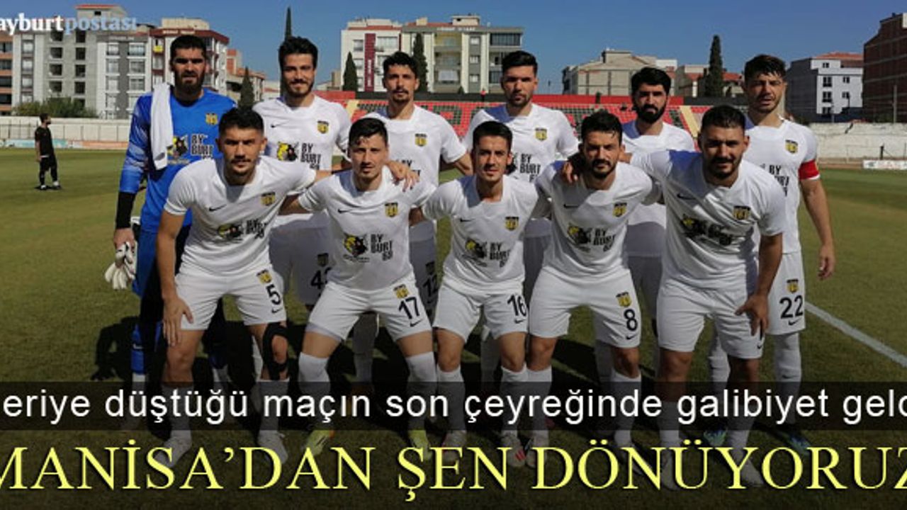 Bayburt Özel İdarespor, Manisa deplasmanında galip