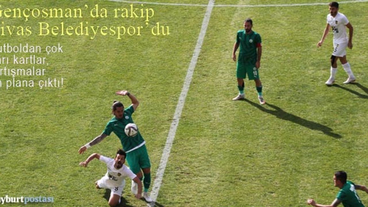 An Zentrum Bayburt Özel İdarespor, galibiyet serisini sürdüremedi!