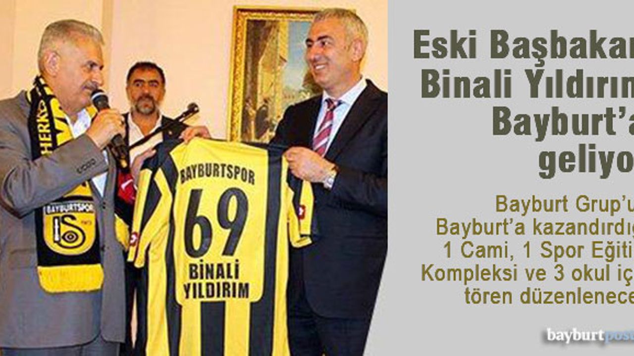 Bayburt Grup'tan Bayburt'a 1 Cami, 1 Eğitim ve Spor Tesisi ve 3 Okul
