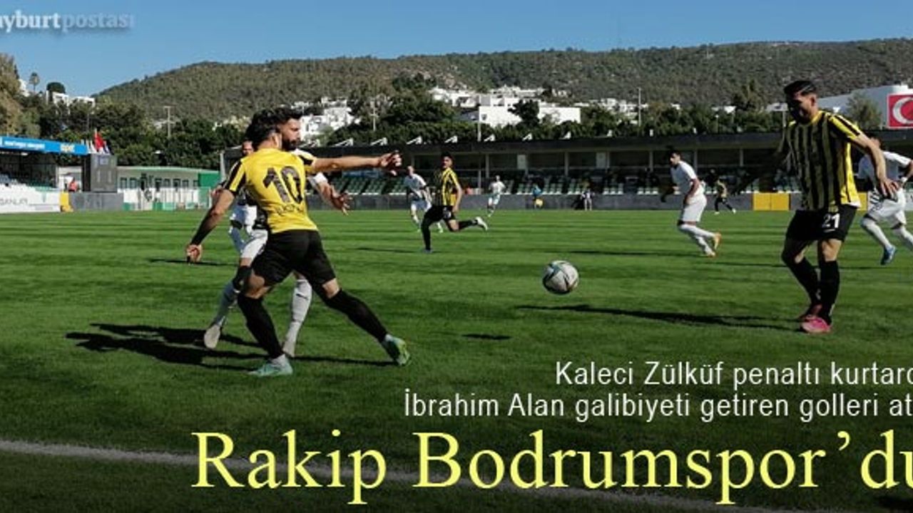 Bayburt Özel İdarespor, Bodrum'da İbrahim Alan'la güldü!