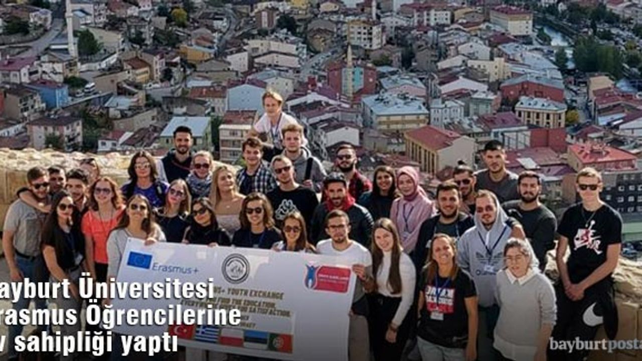 Bayburt Üniversitesi Erasmus+ Öğrencilerine Ev Sahipliği Yaptı