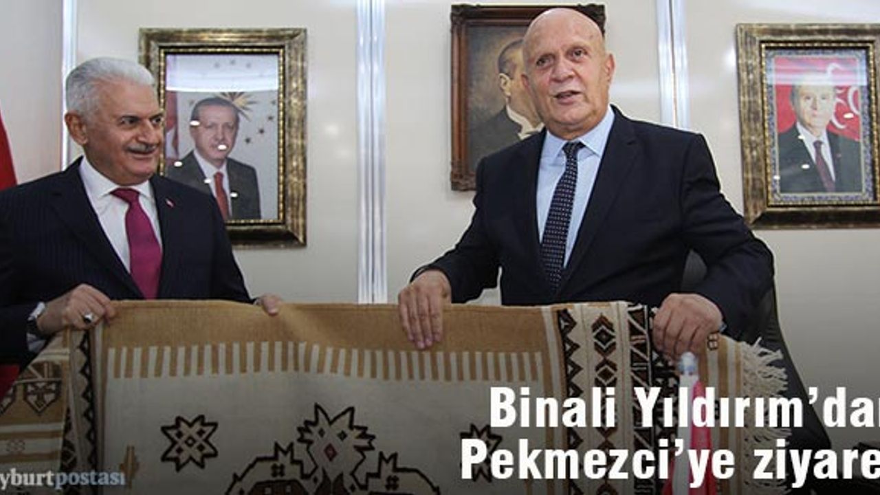 Binali Yıldırım'dan Başkan Pekmezci'ye Ziyaret