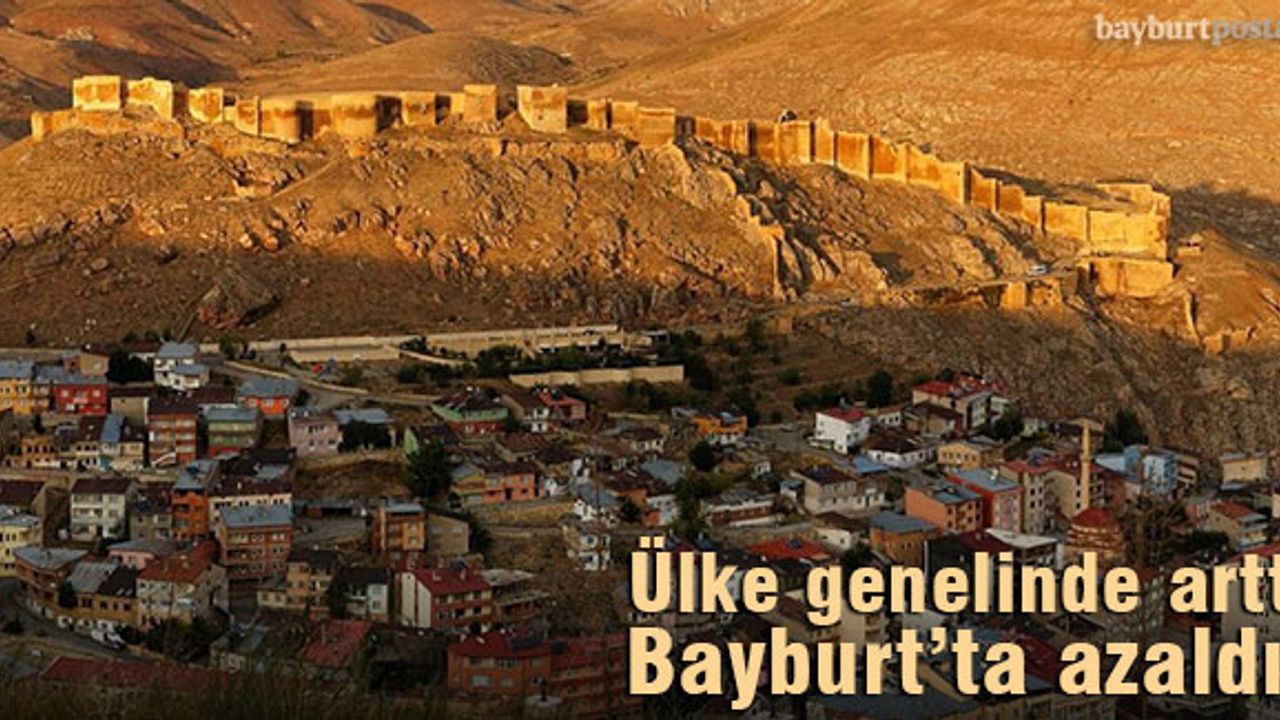 Konut satışları ülke genelinde arttı, Bayburt'ta azaldı!