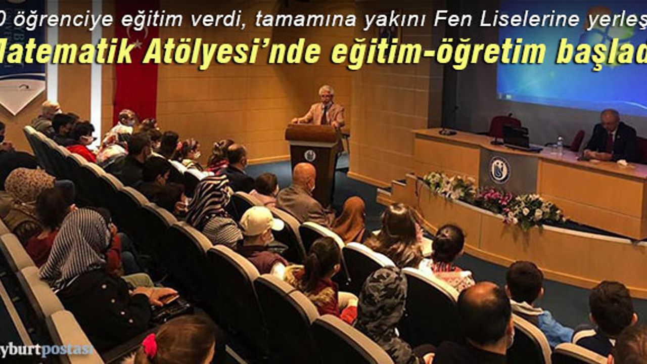Matematik Atölyesi'nde 2021-2022 eğitim-öğretim dönemi başladı