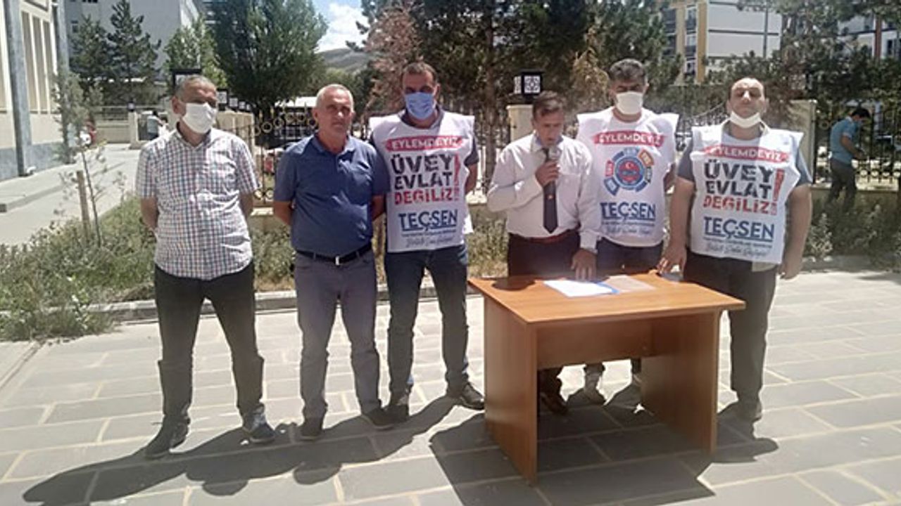 Teç-Sen: “Aidatı aldınız! Memuru sattınız!”