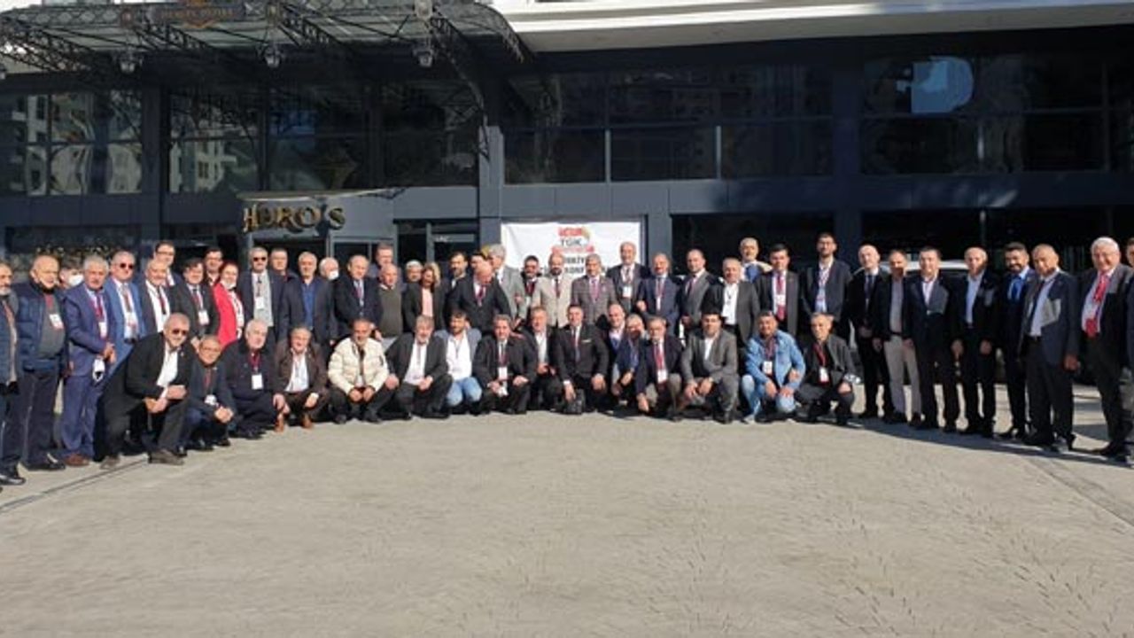 TGK 23. Başkanlar Kurulu Trabzon'da toplandı