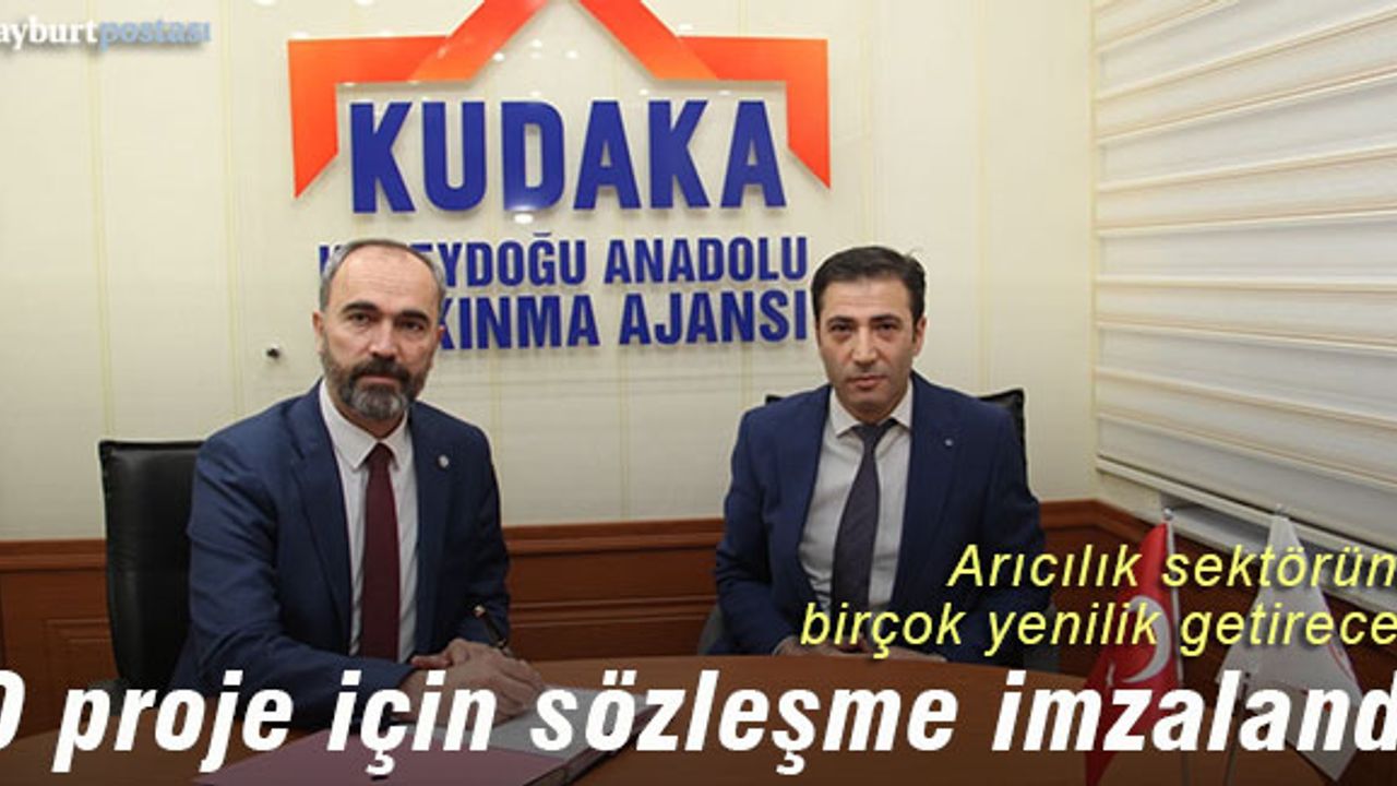 "Arılığım Hareketli Ürünüm Bereketli" Projesinin Destek Sözleşmesi İmzalandı