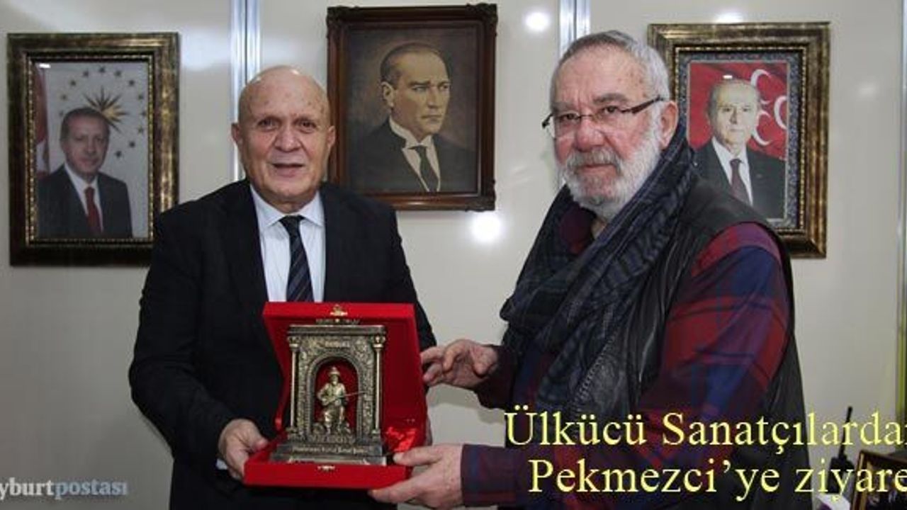 Aşık Sefai, Ali Kınık ve Ahmet Öngel'den Başkan Pekmezci'ye ziyaret