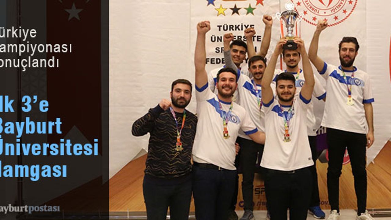 Bayburt Üniversitesi Bowling Türkiye Şampiyonası'da İlk 3'e Damga Vurdu
