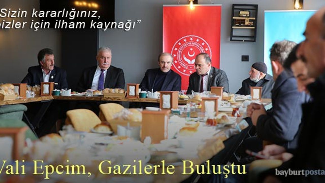 Vali Cüneyt Epcim, Gazilerle Bir Araya Geldi