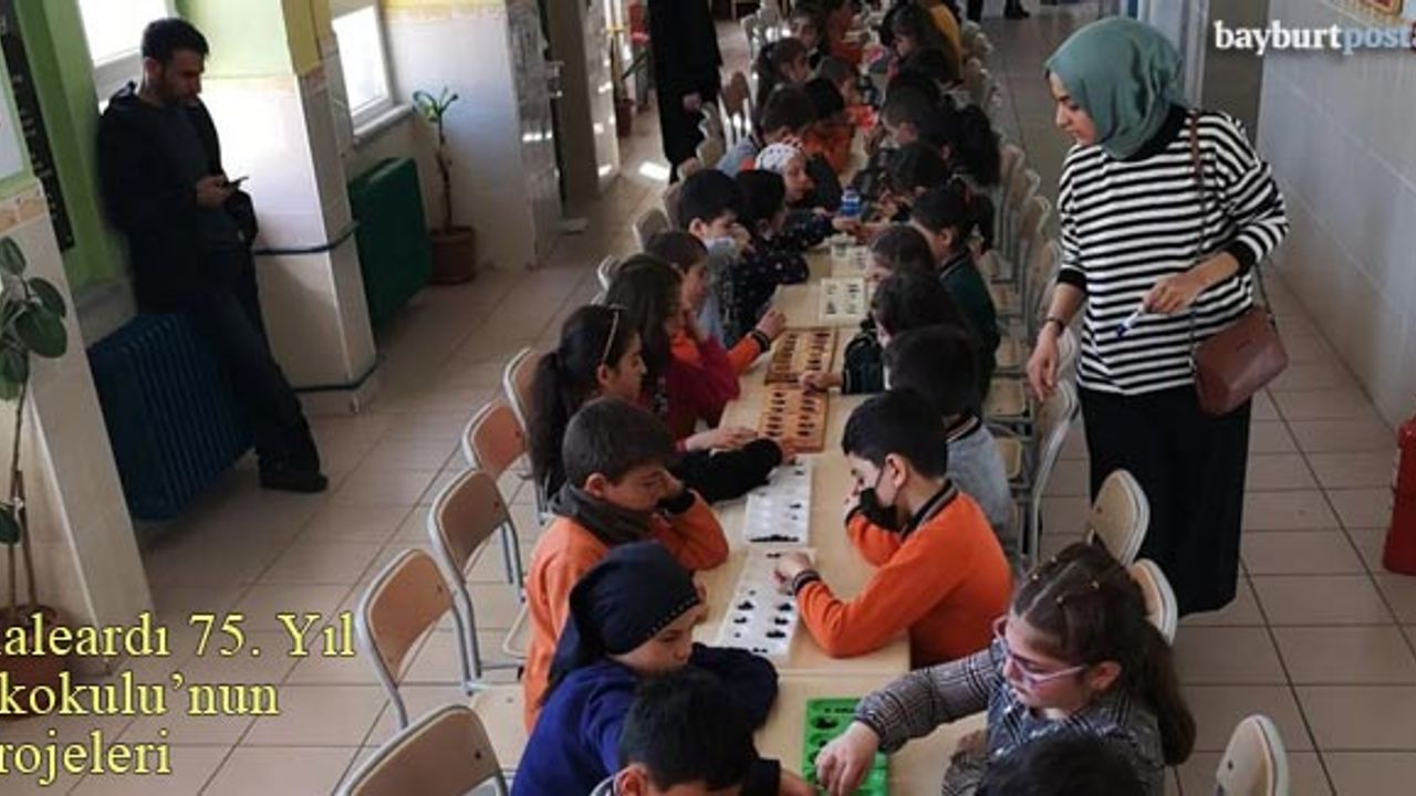 Bayburt Kaleardı 75. Yıl İlkokulu'nun Projeleri