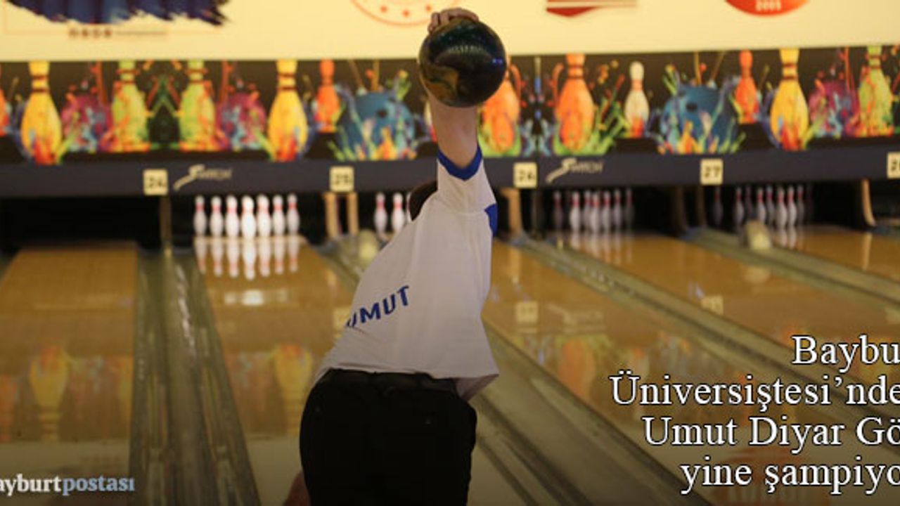Ümit Diyar Gök, bowling turnuvasından altın madalya ile döndü