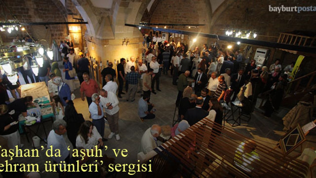 Taşhan'da 'aşuh' ve 'ehram ürünleri' sergisi