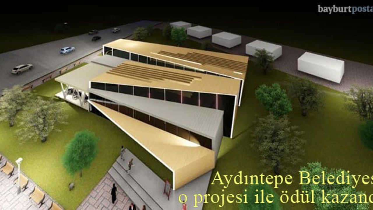 Aydıntepe Belediyesi, o projesi ile ödül kazandı
