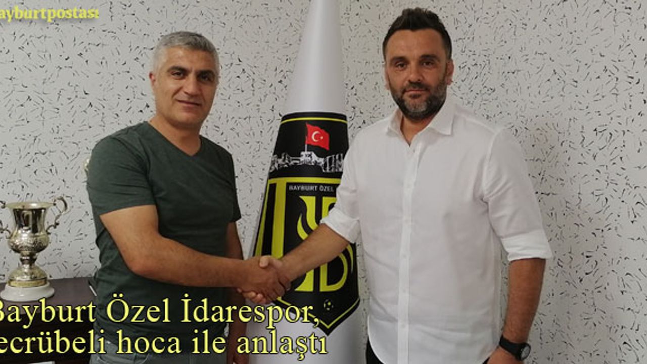 Bayburt Özel İdarespor'un yeni teknik direktörü Ramazan Kurşunlu