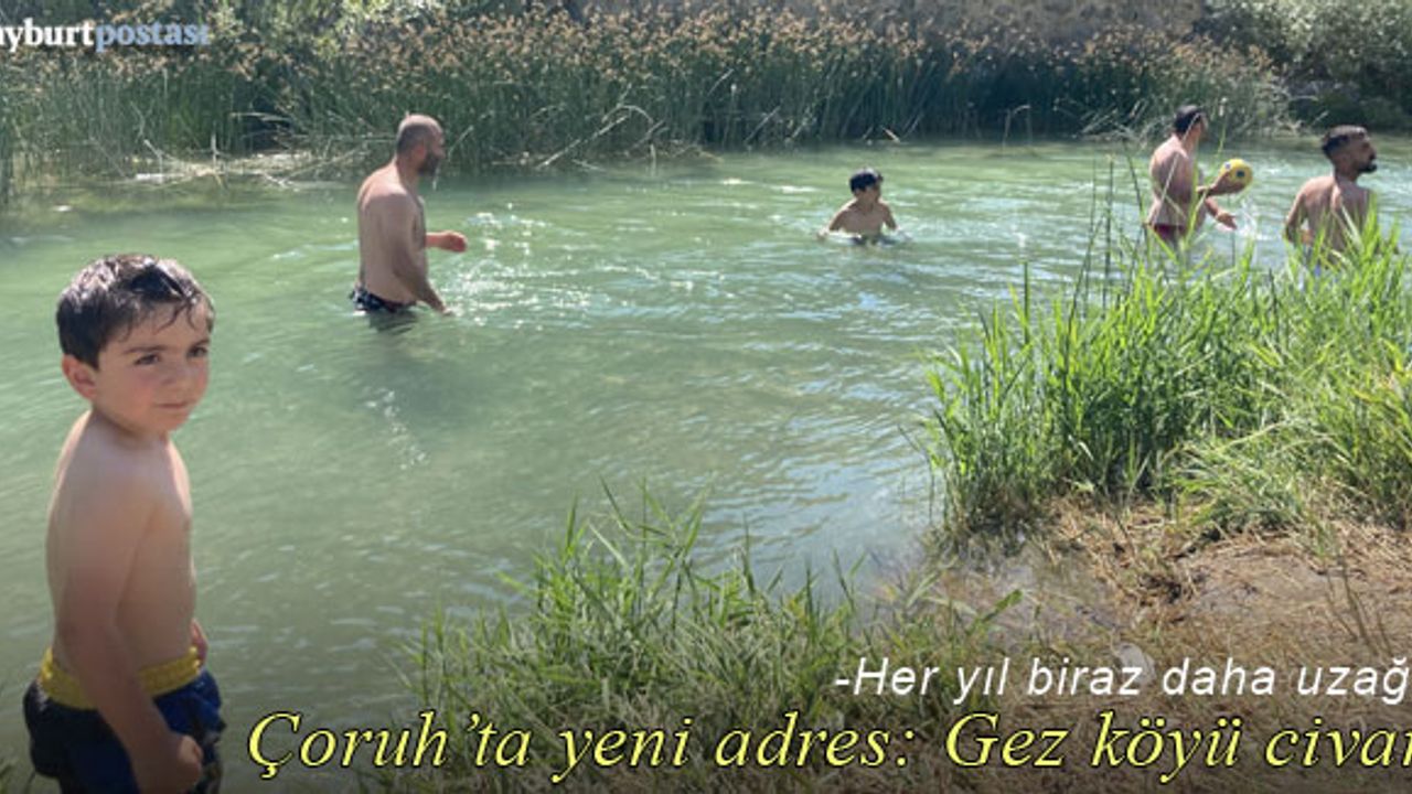 Çoruh müdavimlerinin yeni adresi: Gez köyü civarı