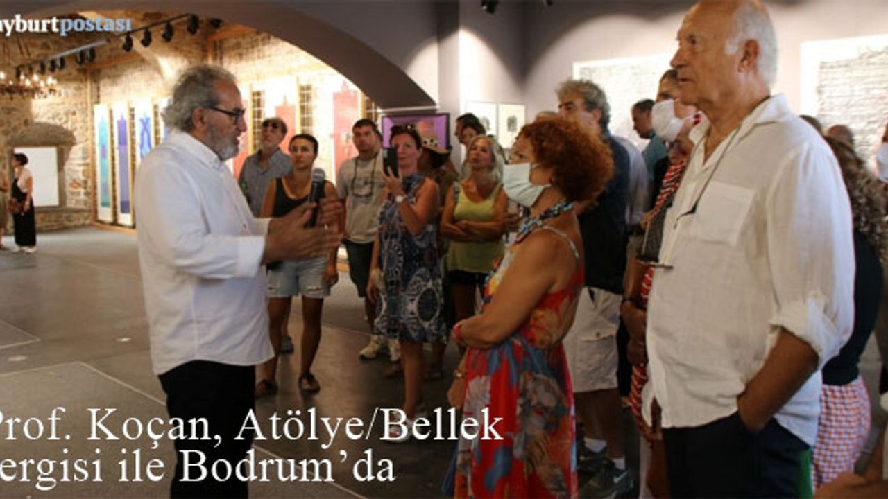 Prof. Koçan, 'Atölye/Bellek' sergisi ile Bodrum'da