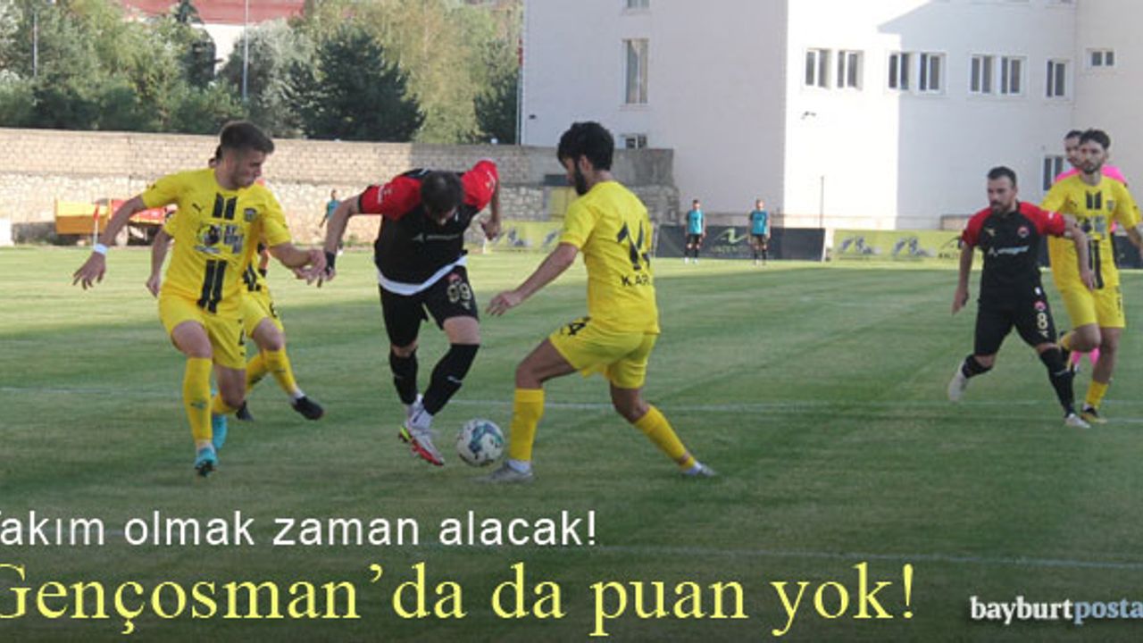 Bayburt Özel İdarespor, Gençosman'da Erzincanspor'a mağlup!