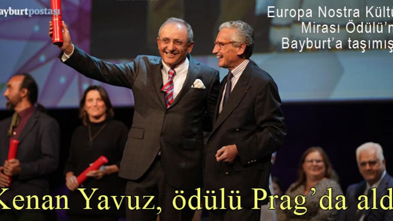 Kenan Yavuz Etnografya Müzesi'nin Europa Nostra Kültür Mirası Ödülü Prag'da verildi