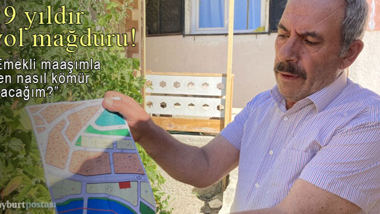 Zahit mahallesinde oturuyor ve yol mağduru!