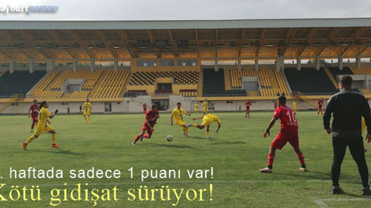 Bayburt Özel İdarespor, kaybetmeye devam ediyor